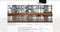 Desktop Screenshot of bzbank.ch